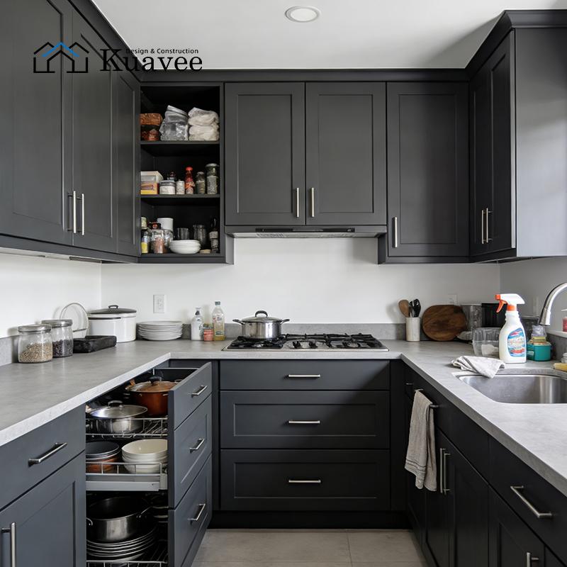 perfect practical Custom-Built Kitchen Cabinets