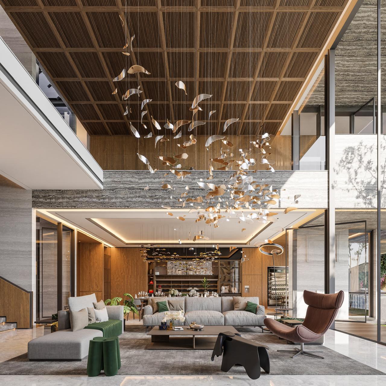 Customized decorative crystal chandeliers for UK Villa Living room