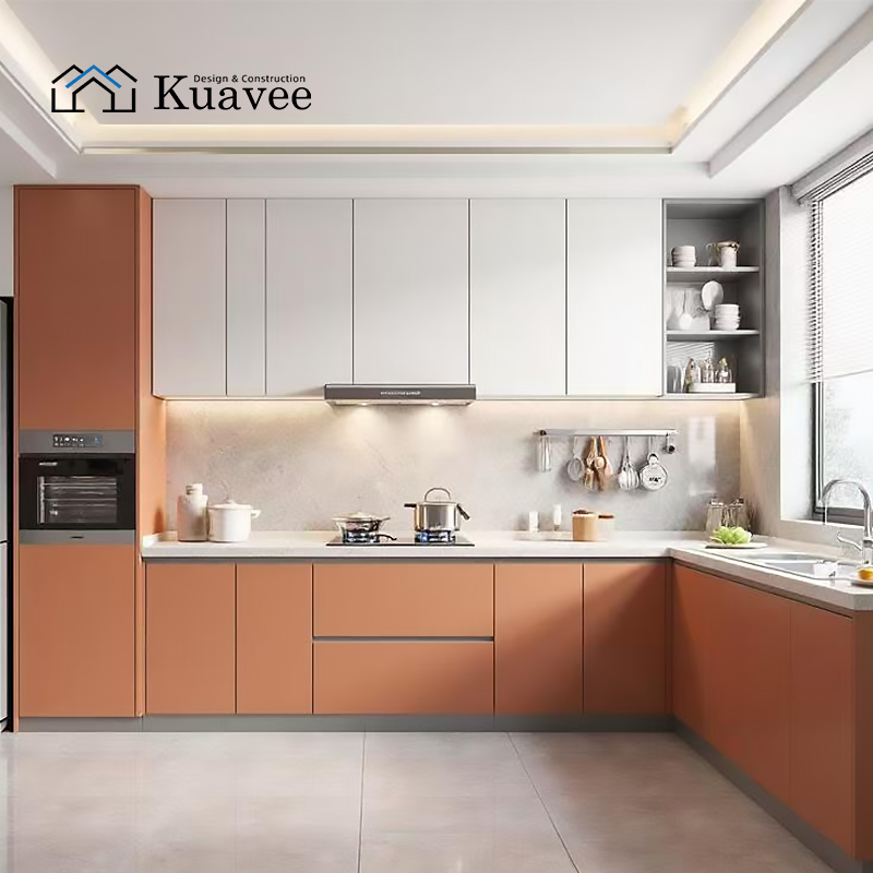 Moisture-proof high-density boards kitchen cabinet