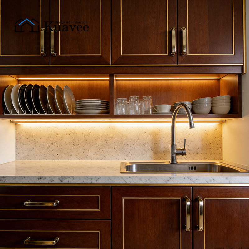 Saudi Arabia luxury High Storage Capacity Kitchen Cabinet