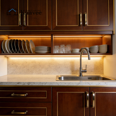 Modern Design Custom Kitchen Cabinet With Pull-out Basket