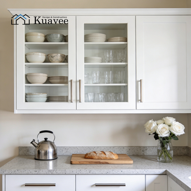 Modern Villa Minimalist Style Designed Kitchen Cabinet