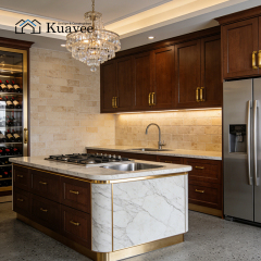 Saudi Hotel Villa Builder Multi Functional Kitchen Cabinet