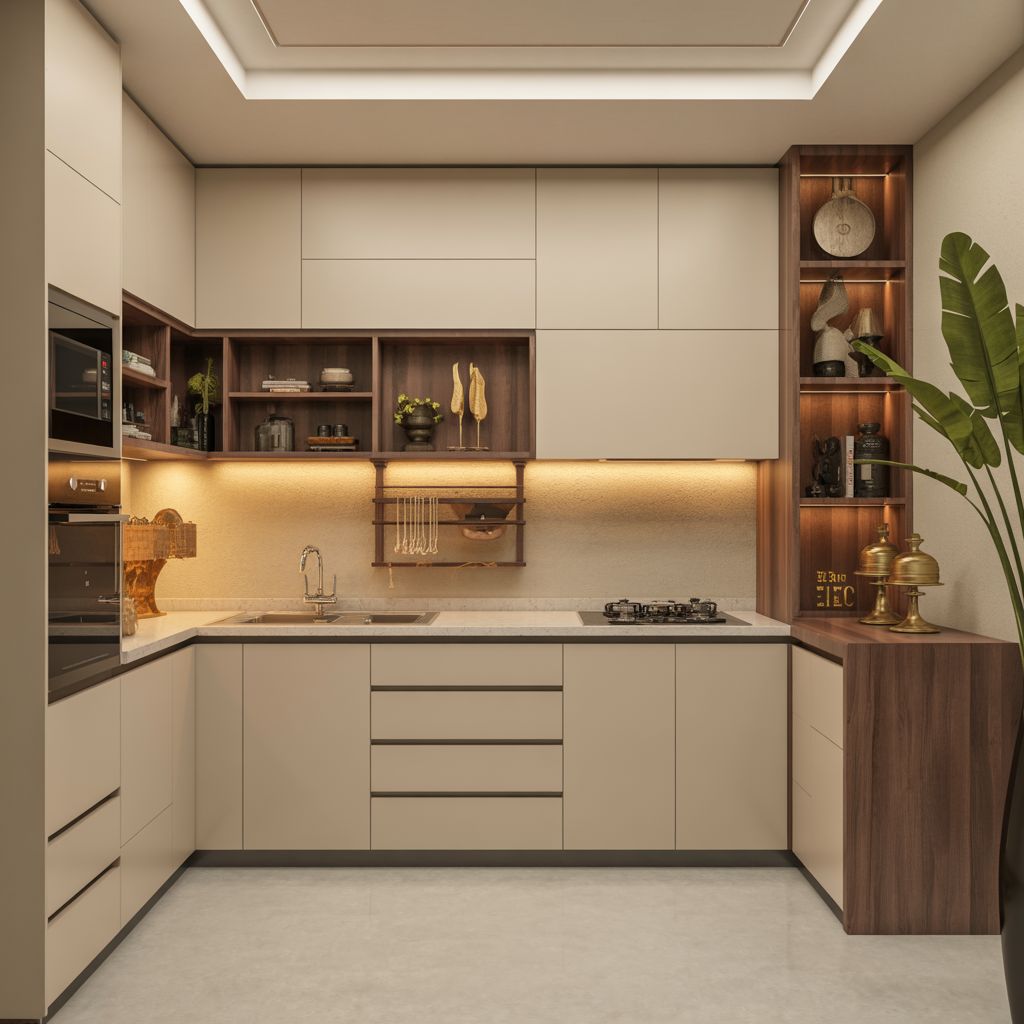 High-density moisture-proof board kitchen cabinets