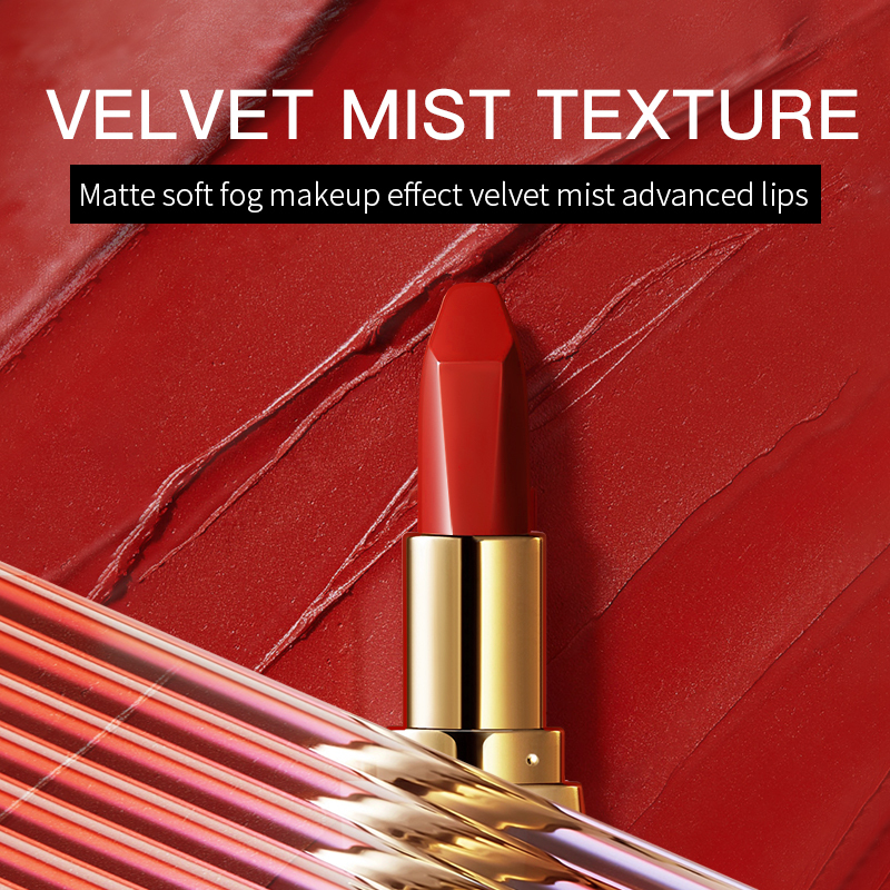 Wholesale Luxury Velvet Matte Texture Lipstick Smooth Moisturizing Without Drying for Lip Makeup