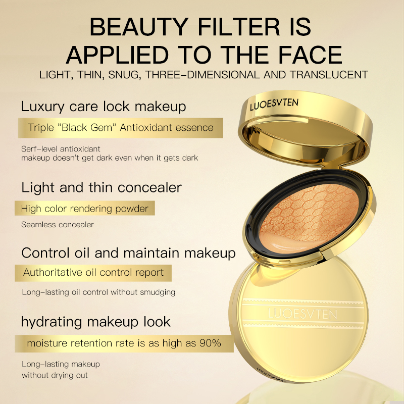 Private Label Factory Price Long-Lasting Full Coverage Oil Control Matte Makeup Cosmetics Cushion Foundation for Women