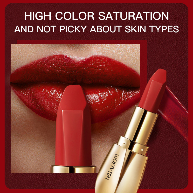 Wholesale Luxury Velvet Matte Texture Lipstick Smooth Moisturizing Without Drying for Lip Makeup