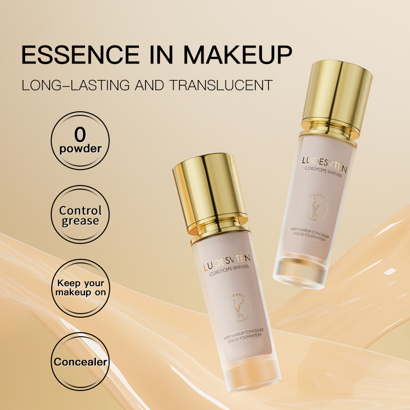 Private Label Vegan Oil Control Concealer Long Lasting Beauty Liquid Foundation for Face Makeup