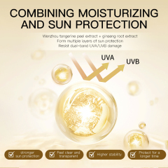 Custom Hydrating Tone-Up Lightweight  Non-Greasy Feel SPF50+ Formula  Full Sun UV Protection Sunscreen Products