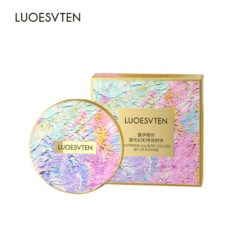 Wholesale Luxury Light Delicate Oil Controlling Soft Long Lasting Multi Color Mineral Pressed Powder