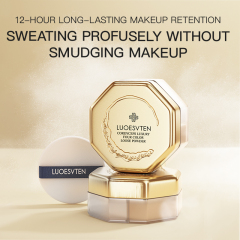 Wholesale Low Moq Mixed Color Loose Powder Absorbing Oil Setting Makeup Wearing Long Time Makeup for a Blurred Matte Finish