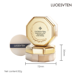 Wholesale Low Moq Mixed Color Loose Powder Absorbing Oil Setting Makeup Wearing Long Time Makeup for a Blurred Matte Finish