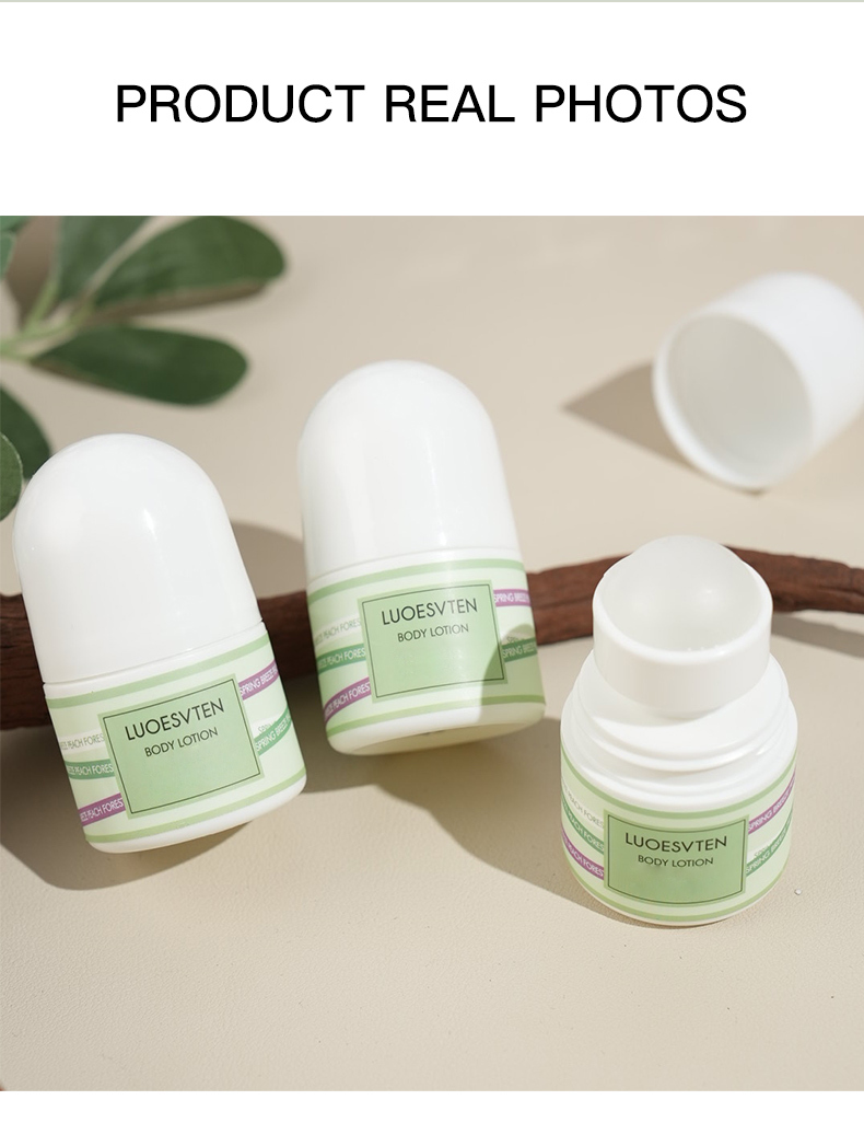 OEM ODM Natural Extract Portable Antiperspirant Refreshing Quick Drying Perfumed Roll-on Deodorant
