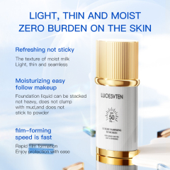 Natural Sunscreen SPF50 Anti UVA Rays Anti UVB Rays Protect Skin Sunsblock for Gardening Biking Hiking Boating  or Walking