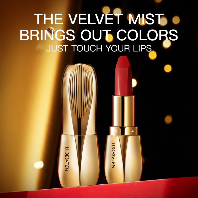 Wholesale Luxury Velvet Matte Texture Lipstick Smooth Moisturizing Without Drying for Lip Makeup