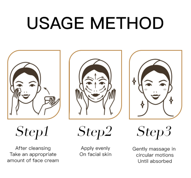 Wholesale Low Moq Effectively Whitening Fading Skin Spots Moisturizing Hydrating Nourishment Cream for Face Skin Care