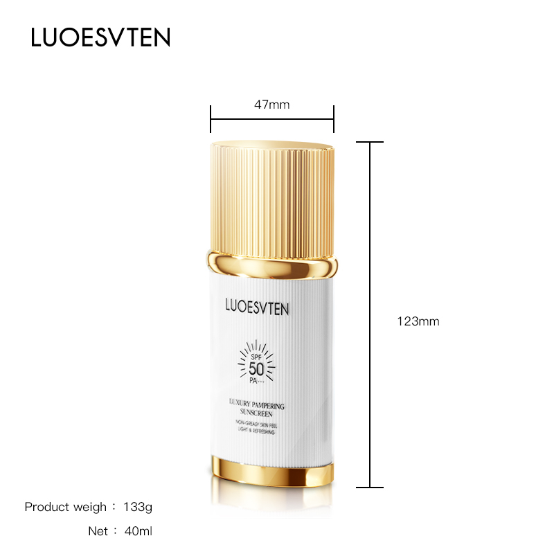 Natural Sunscreen SPF50 Anti UVA Rays Anti UVB Rays Protect Skin Sunsblock for Gardening Biking Hiking Boating  or Walking
