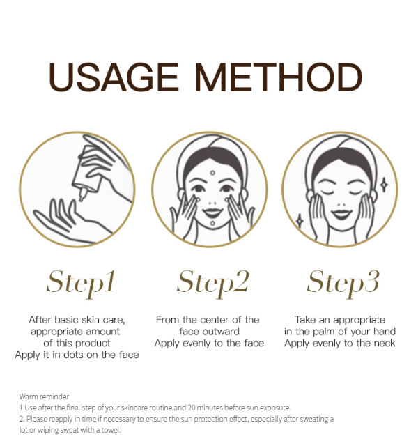 Private Label Mineral SPF 50 Skincare UVA/UVB protection Sunscreen Mineral Sunscreen