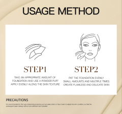 Private Label Vegan Oil Control Concealer Long Lasting Beauty Liquid Foundation for Face Makeup