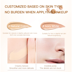 Oil Control Brightening Contain Nicotinamide Serum Long-lasting Concealer Cordyceps Skin Care Liquid Foundation