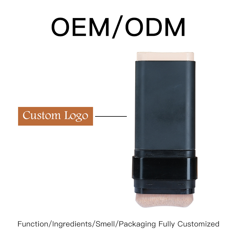 Private Label Foundation Stick Hydrating Moisturizing Glow Finish Contains Hyaluronic Acid
