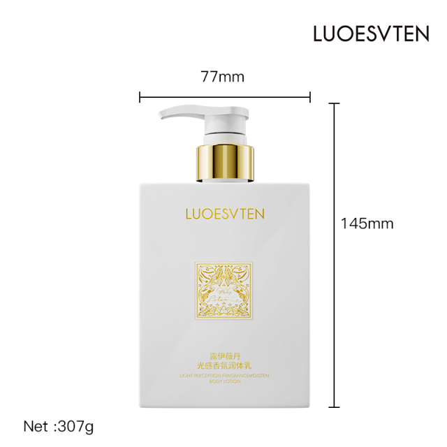 OEM ODM Moisturizing Fast Absorbing Skin Nourishing Lotion Perfume Body Lotion with Flora Scent