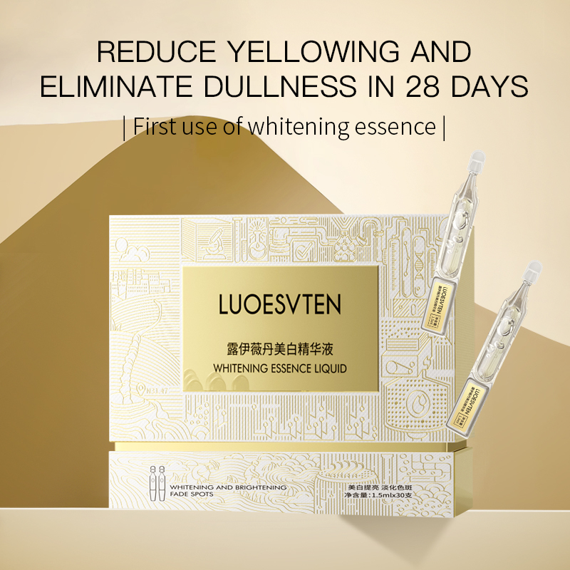 Whitening Peptide Serum Intensive Ampoule with Hyaluronic Acid Niacinamide for Skin Lightening