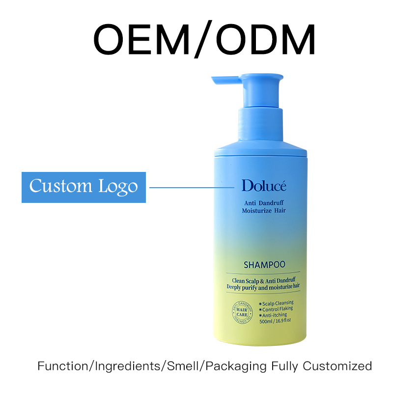 Private Label Custom Brand Cleaning Scalp Moisturizing Hair Anti Dandruff Shampoo Manufacturer in Guangzhou