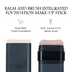 Private Label Foundation Stick Hydrating Moisturizing Glow Finish Contains Hyaluronic Acid