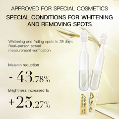 Whitening Peptide Serum Intensive Ampoule with Hyaluronic Acid Niacinamide for Skin Lightening