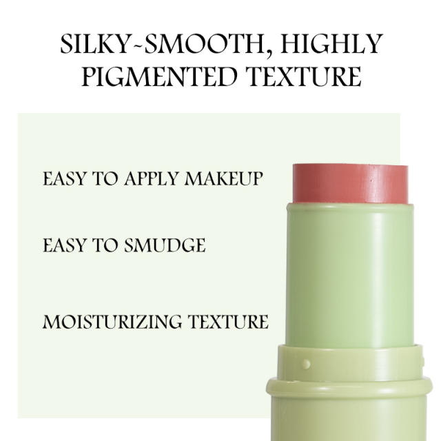 Multi Use Makeup Blush Stick Beauty Tinted Solid Moisturizer Stick for Eyes Lips Cheek