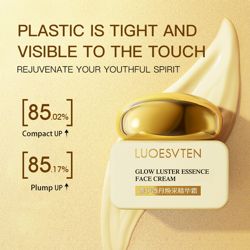 Custom Logo Brightening Moisturizing Restores Youthful Glow for Smoother Firmer and Healthier Looking Skin Face Cream