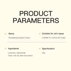 Custom Logo Brightening Moisturizing Restores Youthful Glow for Smoother Firmer and Healthier Looking Skin Face Cream