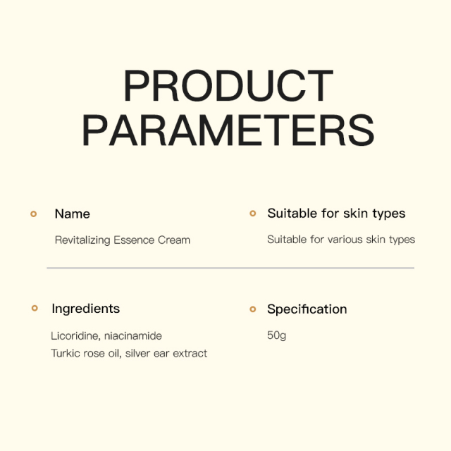 Custom Logo Brightening Moisturizing Restores Youthful Glow for Smoother Firmer and Healthier Looking Skin Face Cream