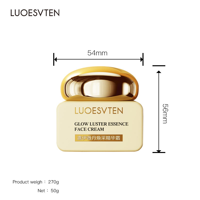 Custom Logo Brightening Moisturizing Restores Youthful Glow for Smoother Firmer and Healthier Looking Skin Face Cream