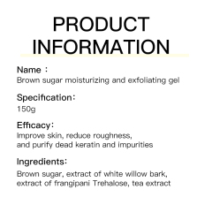 Private Label Exfoliate Dead Surface Skin Face Peeling Wash Clean Dirt and Oil Deep Down Into Pores for Face Cleansing