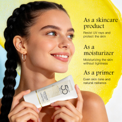Hydrating Mineral Sunscreen SPF 50 Tinted Mineral Sunscreen with Zinc Oxide and Titanium Dioxide