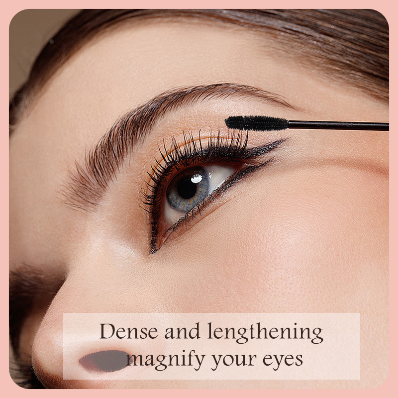 Custom Brand logo Waterproof Colorful Custom logo 3D Curl Eyelashes Essence Mascara