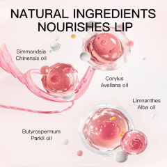 Private Label Moisturizing Shimmer Lip Oil and Lip Glaze Double Touch Liquid Lipstick