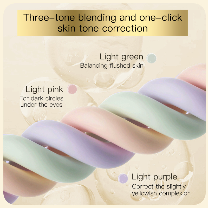 Professional Face Glow Makeup Primer Set for Smooths the Look of Lines and Pores