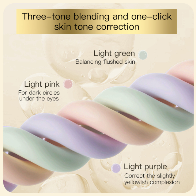 Professional Face Glow Makeup Primer Set for Smooths the Look of Lines and Pores