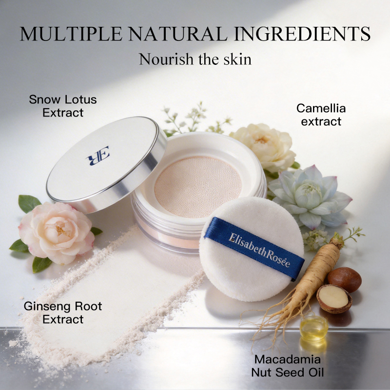 Private Label Long Lasting Oil Control Blur Lines Pore Bake Loose Baking Setting Powder for Face Makeup