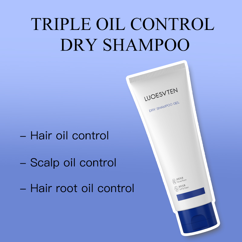 OEM ODM Custom logo No Need to Wash Oil Control Volumizing Gel Shampoo 24-hour Oil Control Improves Itchy Scalp