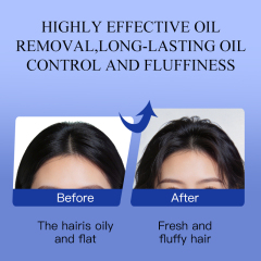 OEM ODM Custom logo No Need to Wash Oil Control Volumizing Gel Shampoo 24-hour Oil Control Improves Itchy Scalp