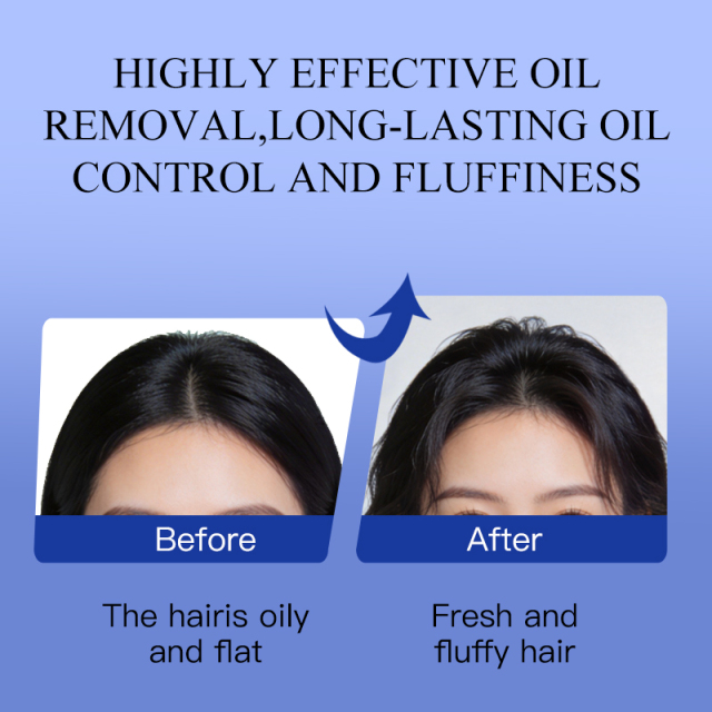 OEM ODM Custom logo No Need to Wash Oil Control Volumizing Gel Shampoo 24-hour Oil Control Improves Itchy Scalp