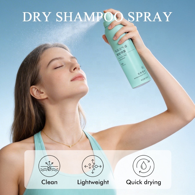 Dry Shampoo Volume Spray for Oil Control Stylish Cleansing Hair Refresh