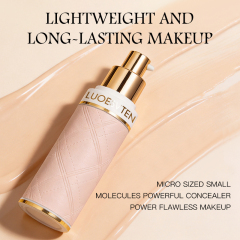 OEM Private Label Liquid Foundation Ultra Lightweight Fit Hydrating Nourishing Long Lasting Natural Skin Finish