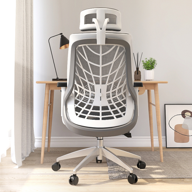 DIPPERCHAIR Ergonomic Office Chair-Spiderman Grey Color