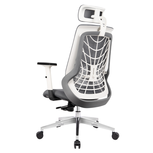 DIPPERCHAIR Ergonomic Office Chair-Spiderman Grey Color