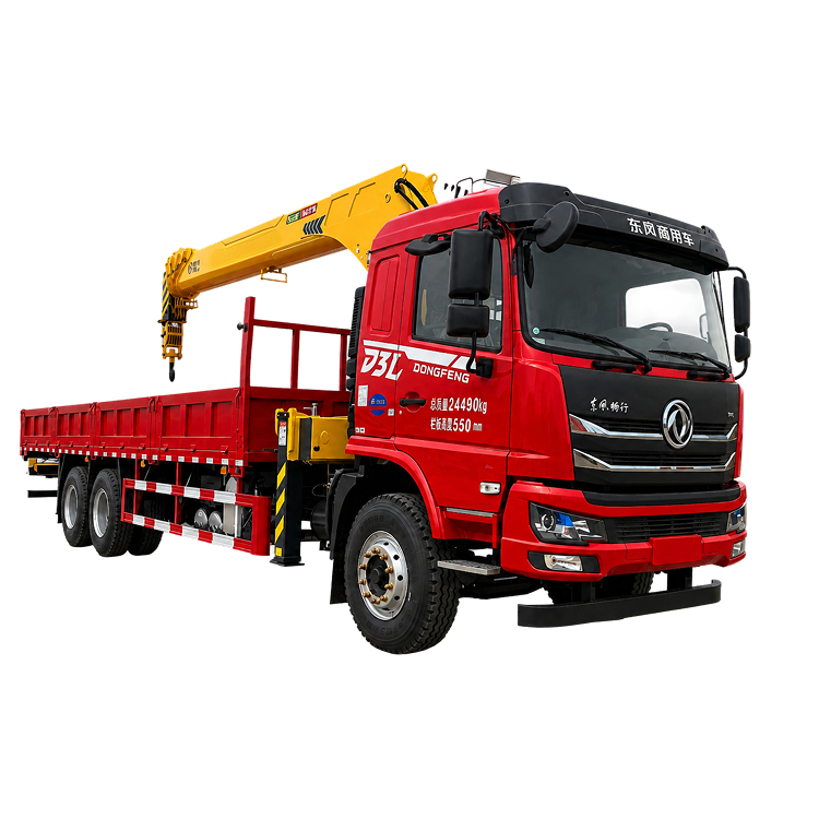 Truck-Mounted Crane Transport Vehicle ( 8-Ton With Rear Tandem Axles And Four-Section Boom ),YDchinauto